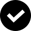 Check icon indicating a feature